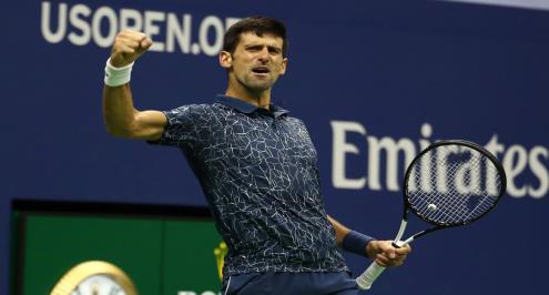 تنس.. ديوكوفيتش يعادل رقم سامبراس بعد فوزه ببطولة أمريكا المفتوحة